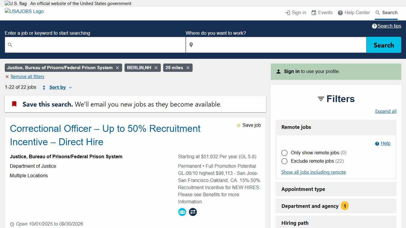USAJOBS - Search